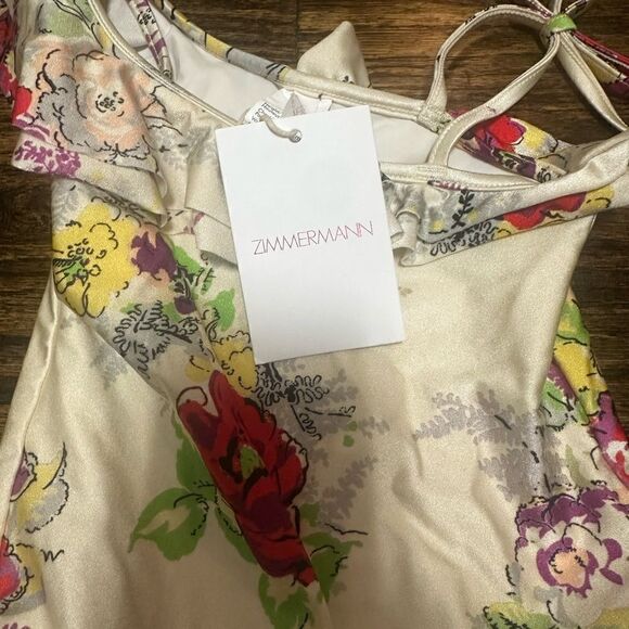 NWT ZIMMERMAN Girls Clover Frill One Piece Swimsuit - Picture 7 of 7